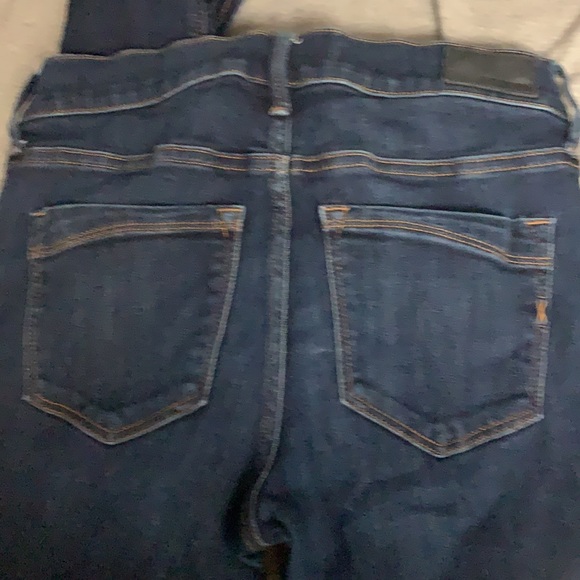 Express Mid Rise Stretch Skinny Jeans - Picture 3 of 3